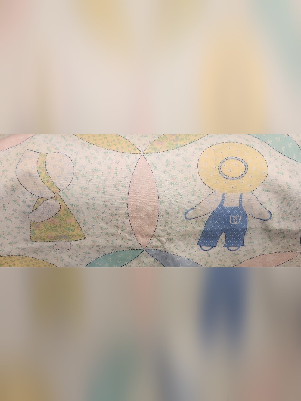Vintage Sunbonnet Sue/Suspender Sam Fabric       5 1/2 YARDS
